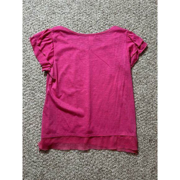 Hannah Pink Vintage Gem Stone Design Women’s Shirt Large - Picture 3 of 4